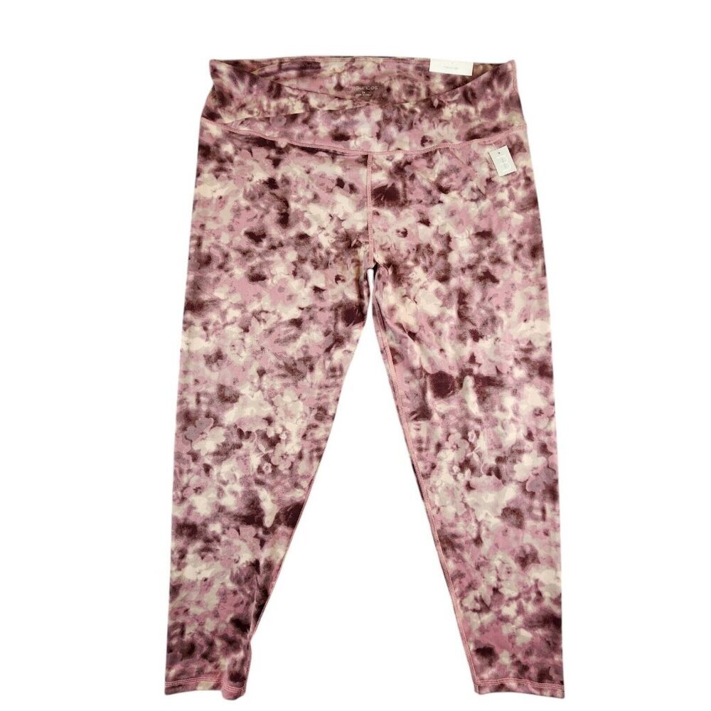 Maurices Plus Size Ultra High Rise‎ Tie Dye Luxe Crossover Waist Legging Boho 2X